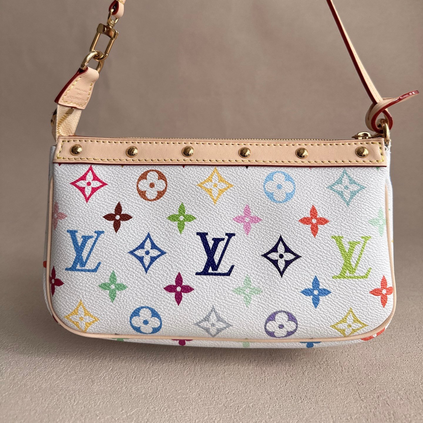 LV路易威登白三彩麻將包實拍圖純手工定制奢品正品級原單定制開模 LV路易威登白三彩麻將包實拍圖純手工定制奢品正品級原單定制開模