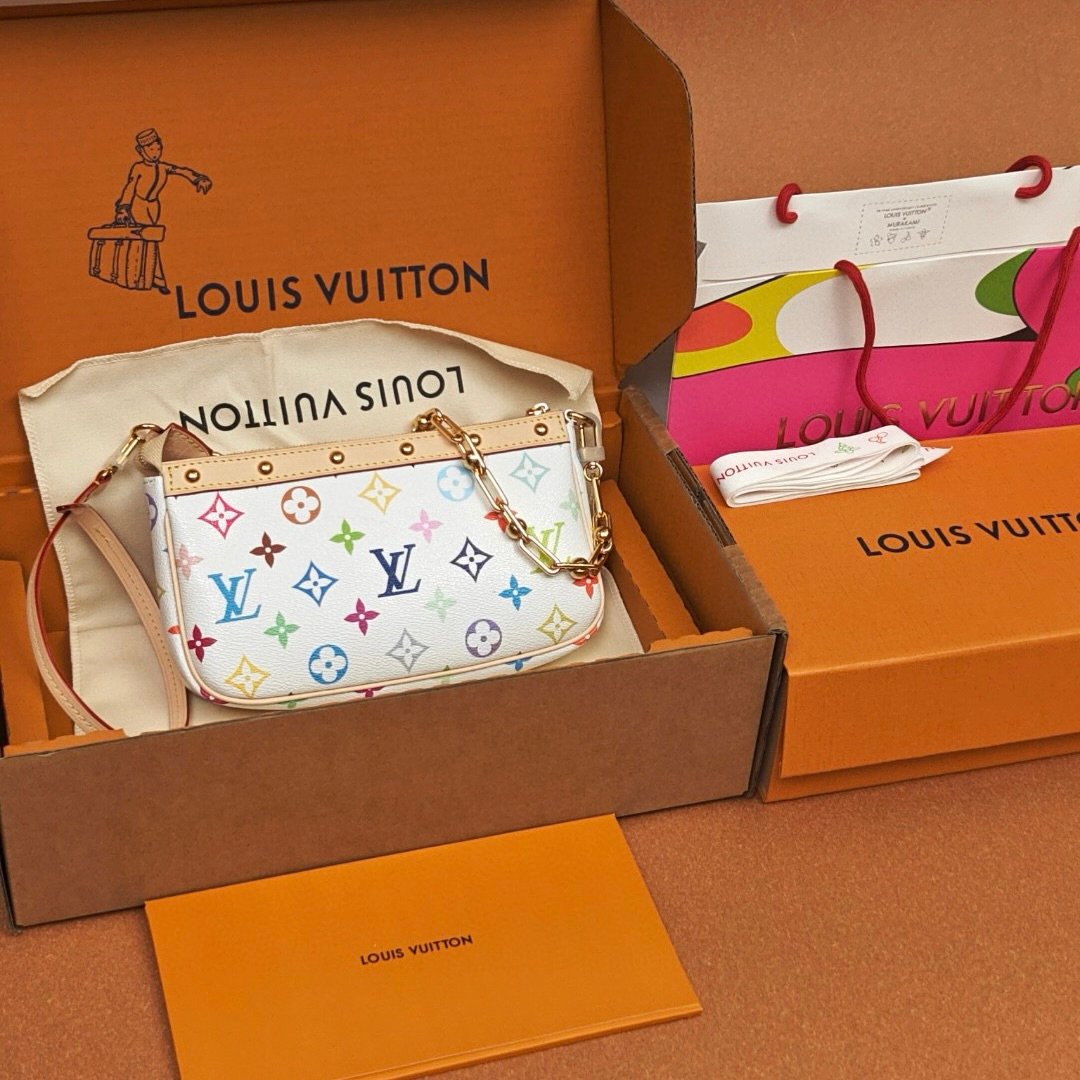 LV路易威登白三彩麻將包實拍圖純手工定制奢品正品級原單定制開模 LV路易威登白三彩麻將包實拍圖純手工定制奢品正品級原單定制開模