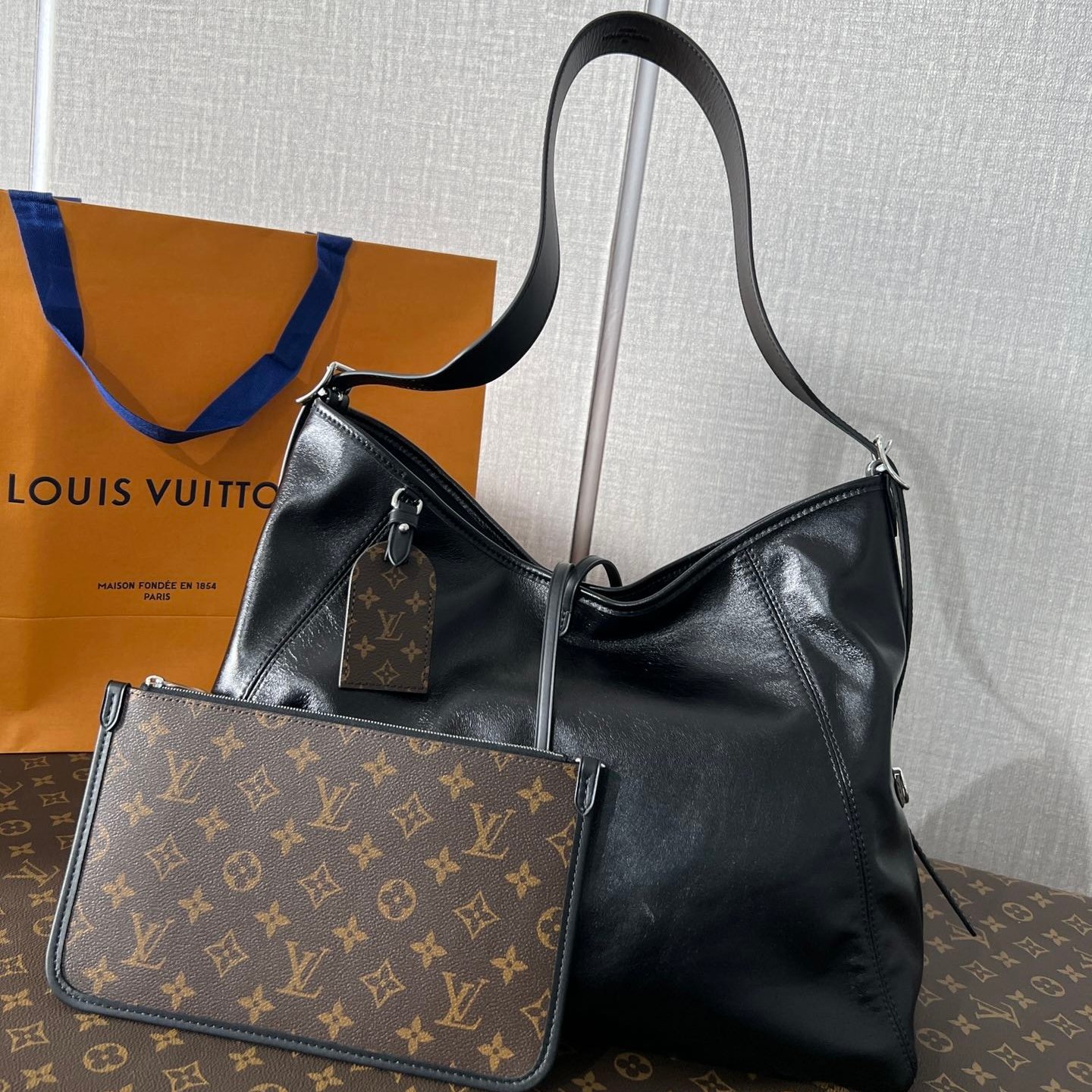 高仿LVcarrydark黑武士小號實拍圖純手工定制奢品正品級原單定制開模 高仿LVcarrydark黑武士小號實拍圖純手工定制奢品正品級原單定制開模