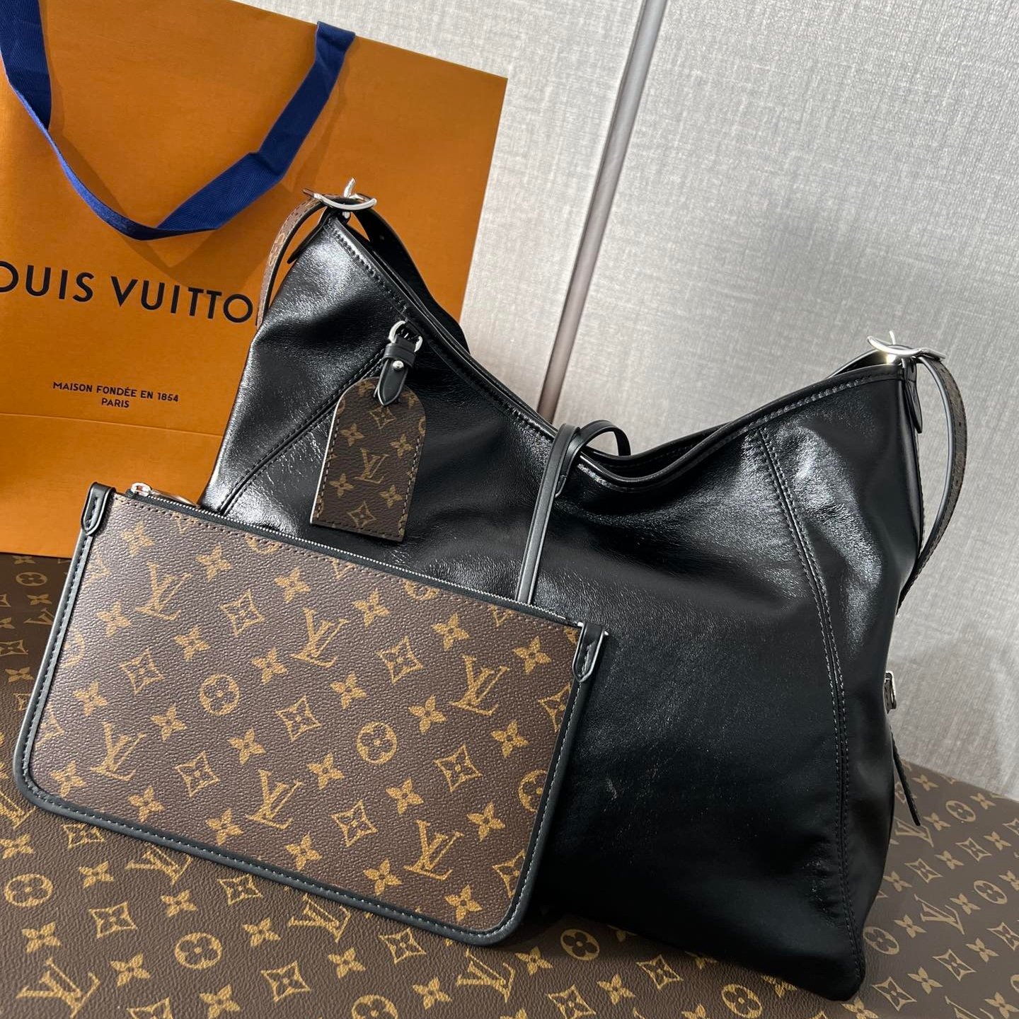 高仿LVcarrydark黑武士小號實拍圖純手工定制奢品正品級原單定制開模 高仿LVcarrydark黑武士小號實拍圖純手工定制奢品正品級原單定制開模