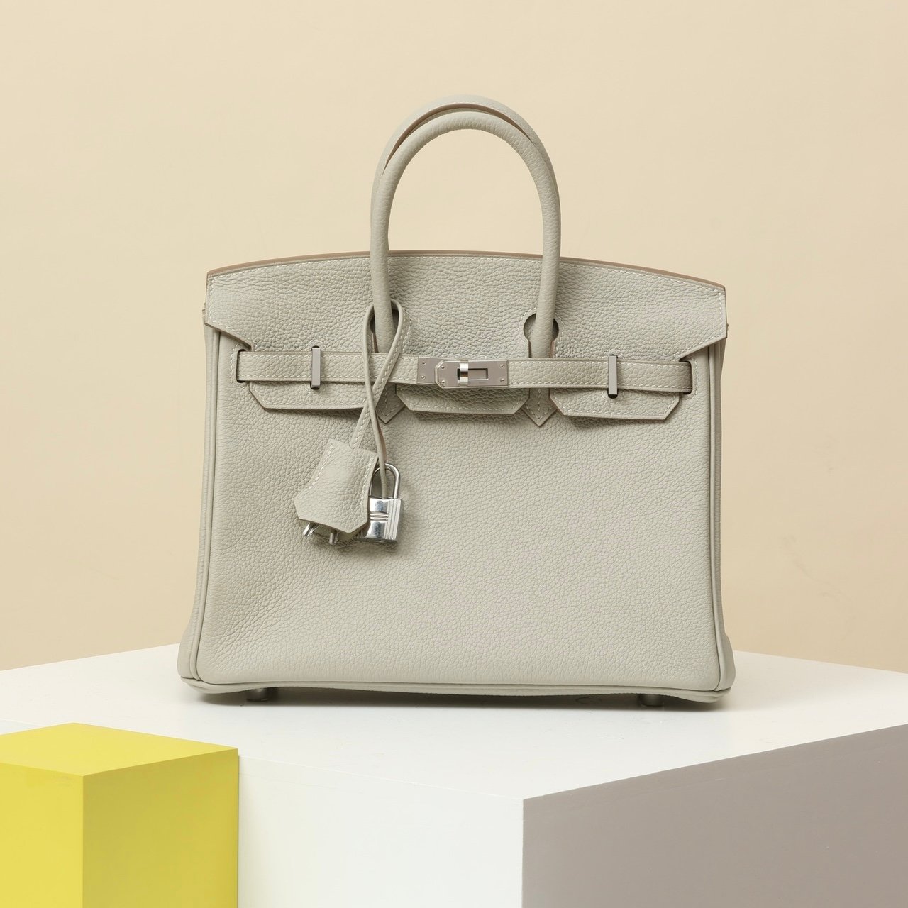 vva純手工定制奢品正品級原單定制開模愛馬仕HARMAS BIRKIN25愛馬仕鉑金包珍珠灰色 vva純手工定制奢品正品級原單定制開模愛馬仕HARMAS BIRKIN25愛馬仕鉑金包珍珠灰色