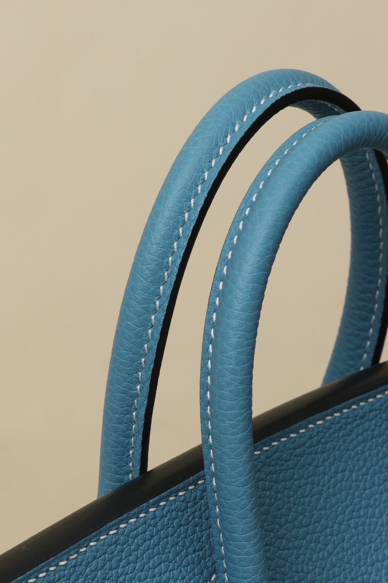Birkin 25鉑金包 CK75牛仔藍 銀扣 togo皮 3 IMG 9775