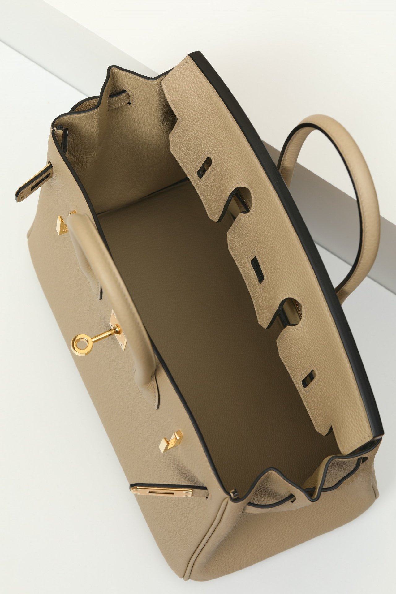 Birkin 25鉑金包 S2風衣灰 金扣 Togo皮 4 IMG 9904