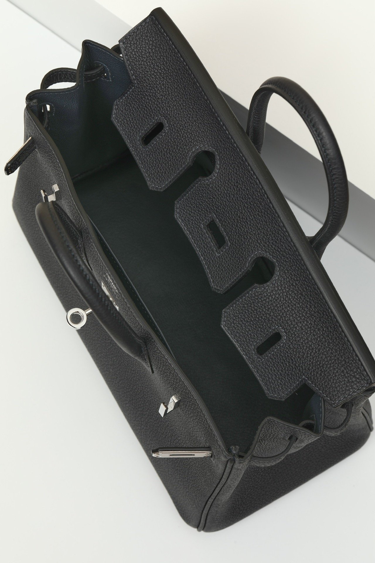 Birkin 25鉑金包 3Y黑呢色 銀扣 Togo皮 4 IMG 9958