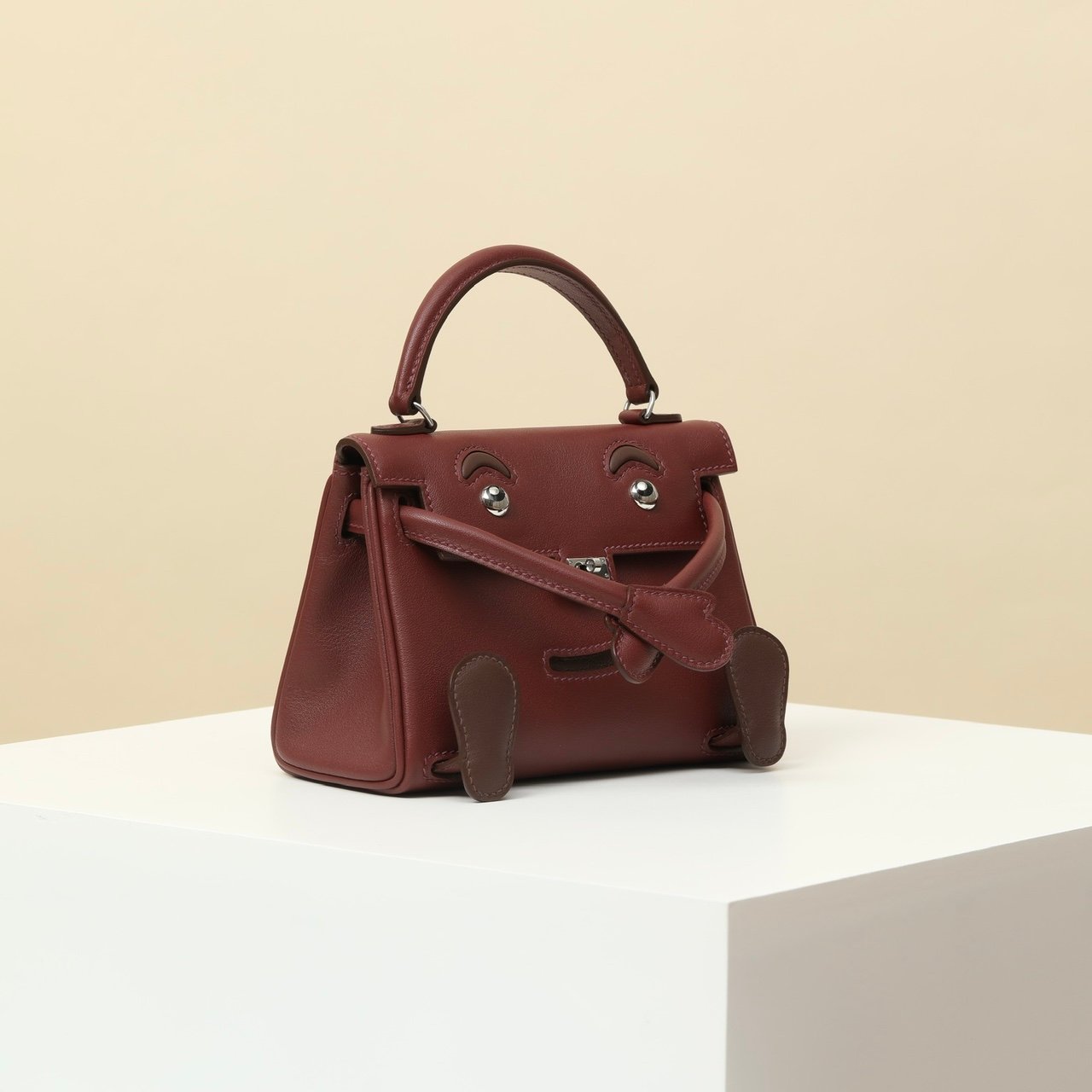 vva純手工定制奢品正品級原單定制開模愛馬仕HARMAS KELLY DOLL凱莉笑臉迷你愛馬仕紅可愛娃娃包詳情圖 vva純手工定制奢品正品級原單定制開模愛馬仕HARMAS KELLY DOLL凱莉笑臉迷你愛馬仕紅可愛娃娃包